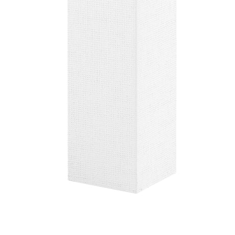 Villa & House Chiffon White Valentina Grasscloth Game Table