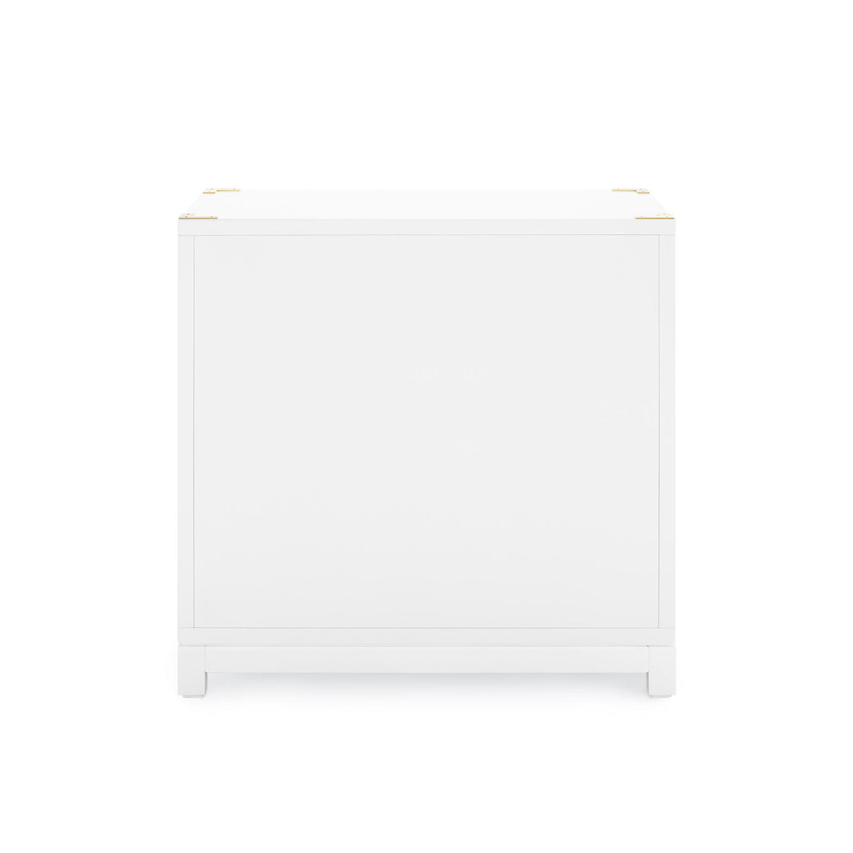 Villa & House Gloss White Victoria 3-Drawer Side Table