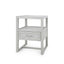 Villa & House Soft Gray Vivian 1-Drawer Side Table