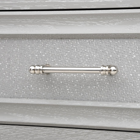 Villa & House Soft Gray Vivian 1-Drawer Side Table