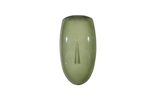 Phillips Collection Classic Concave Cycladic Wall Art Green Accent