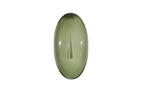 Phillips Collection Oval Cycladic Wall Art Green Accent