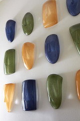 Phillips Collection Oval Cycladic Wall Art Green Accent