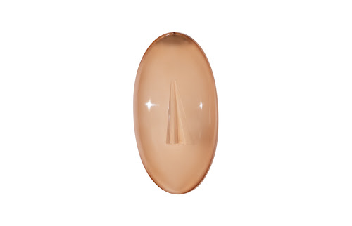 Phillips Collection Oval Cycladic Wall Art Brown Accent