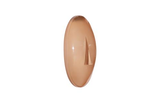 Phillips Collection Oval Cycladic Wall Art Brown Accent