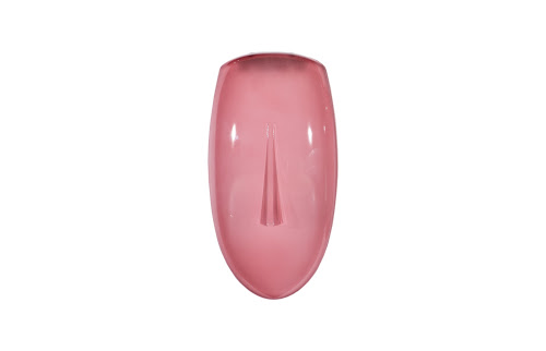 Phillips Collection Classic Concave Cycladic Wall Art Pink Accent