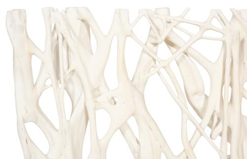Phillips Collection Cast Entwined Rectangular Wall Root Faux Bleached Accent