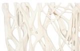 Phillips Collection Cast Entwined Rectangular Wall Root Faux Bleached Accent