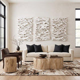 Phillips Collection Cast Entwined Rectangular Wall Root Faux Bleached Accent