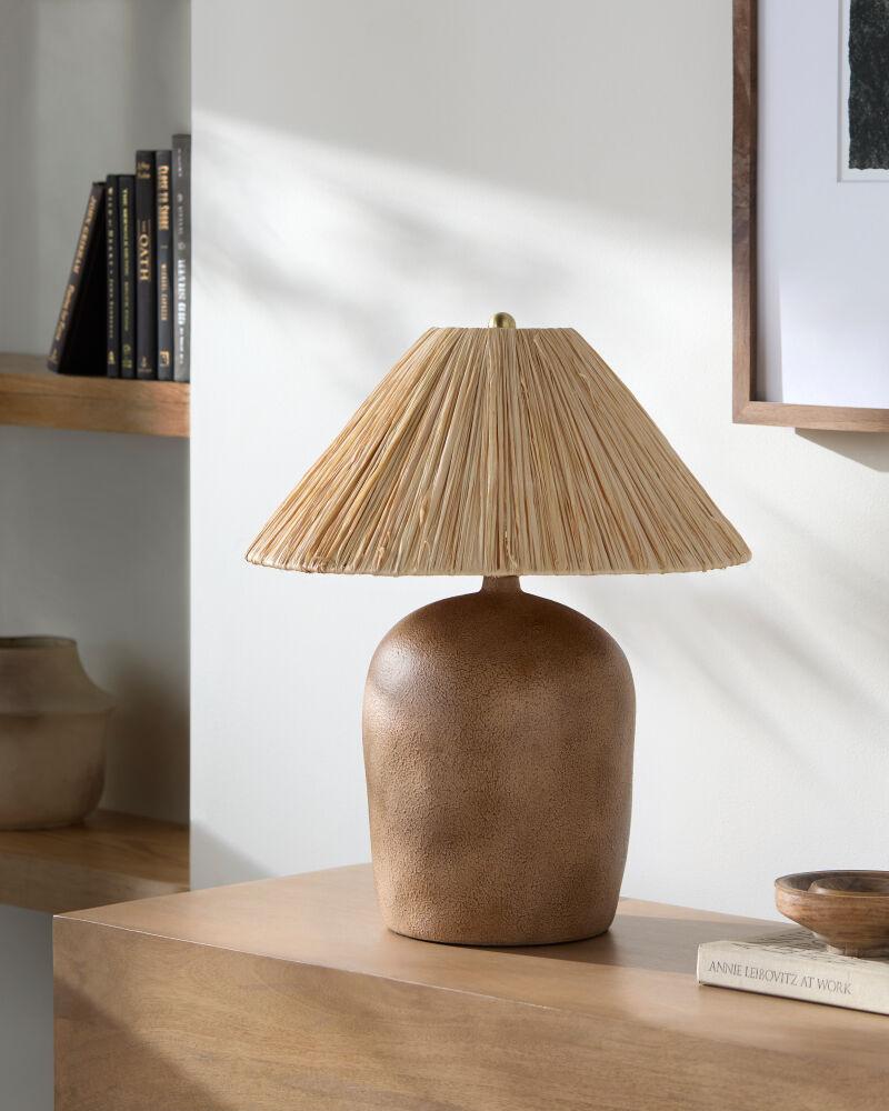Livabliss Otahu OTH-010 20"H x 17"W x 17"D Table Lighting