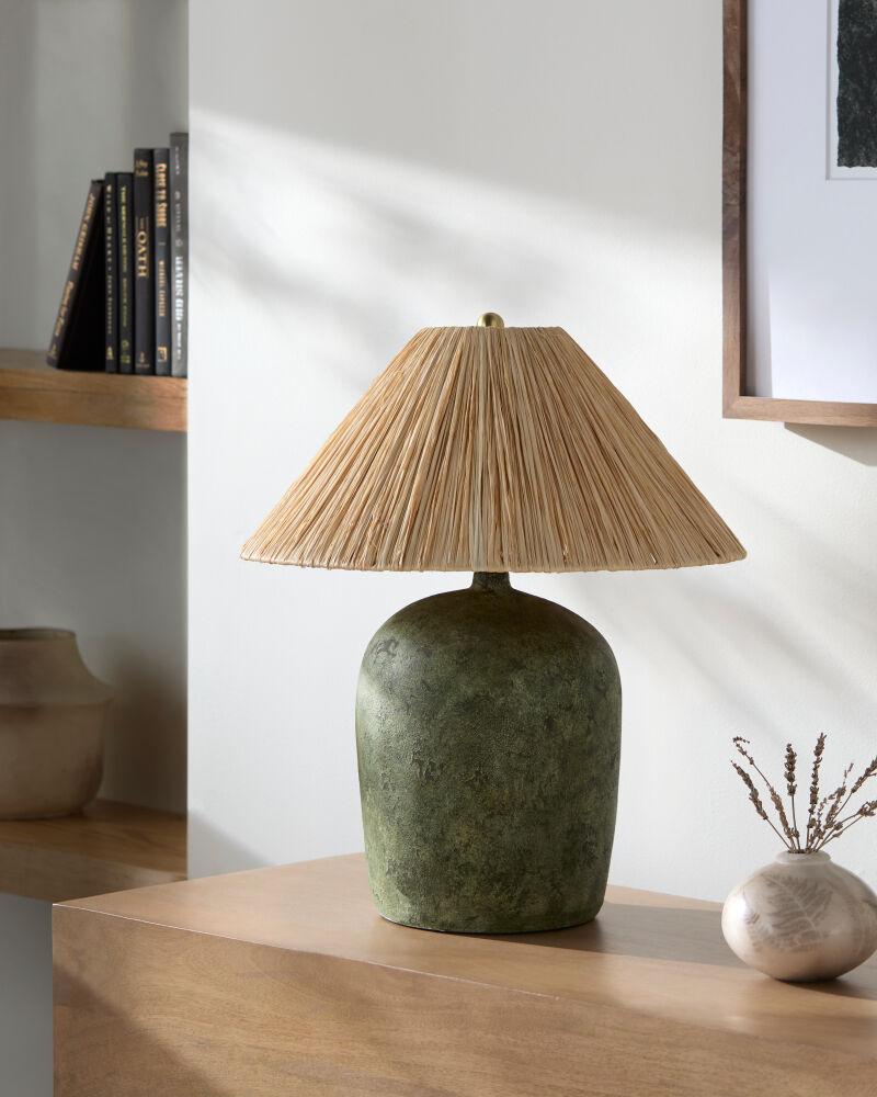 Livabliss Otahu OTH-013 20"H x 17"W x 17"D Table Lighting