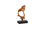 Phillips Collection Metallurgy Wood Sculpture Iron Base Assorted Tabletop
