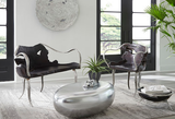 Phillips Collection Graven Live Edge Bench Black Chair