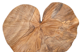 Phillips Collection Heart Leaf Wall Tile Brown Wall Art