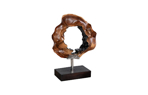 Phillips Collection Metallurgy Sculpture Natural Tabletop