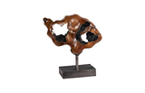 Phillips Collection Metallurgy Wood Sculpture Natural Tabletop