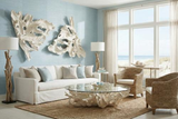 Phillips Collection Contour Cast Root Triangle Wall Art Faux Bleached Accent