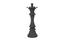 Phillips Collection Queen Chess Sculpture, Cast Stone Black, Small Black Accent