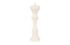 Phillips Collection King Chess Sculpture, Cast Stone White, Small Off White Accent