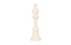 Phillips Collection Bishop Chess Sculpture, Cast Stone White, Small Off White Accent