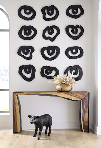 Phillips Collection Texelaar Sheep, Lamb, Gel Coat Black Black Accent