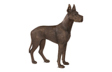 Phillips Collection Great Dane Standing Bronze Accent