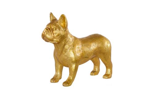 Phillips Collection French Bulldog Gold Leaf Accent