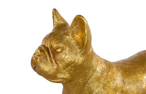 Phillips Collection French Bulldog Gold Leaf Accent