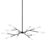 Troy Lighting High Line DARK BRONZE 55.5W x 55.5L x 15.75H Chandelier