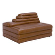 NOIR Bandera Sofa Cl Roche Tan Leather