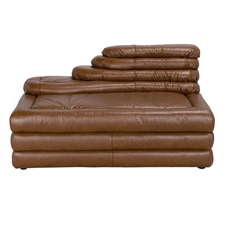 NOIR Bandera Sofa Cl Roche Tan Leather