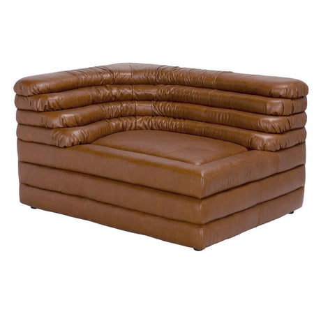 NOIR Bandera Sofa L Roche Tan Leather
