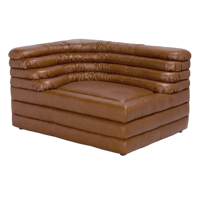 NOIR Bandera Sofa L Roche Tan Leather