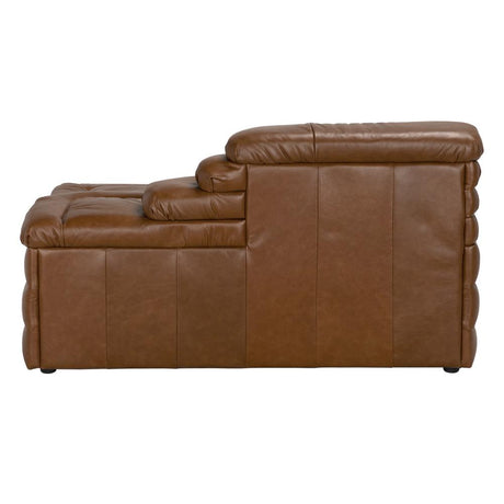 NOIR Bandera Sofa Cr Roche Tan Leather