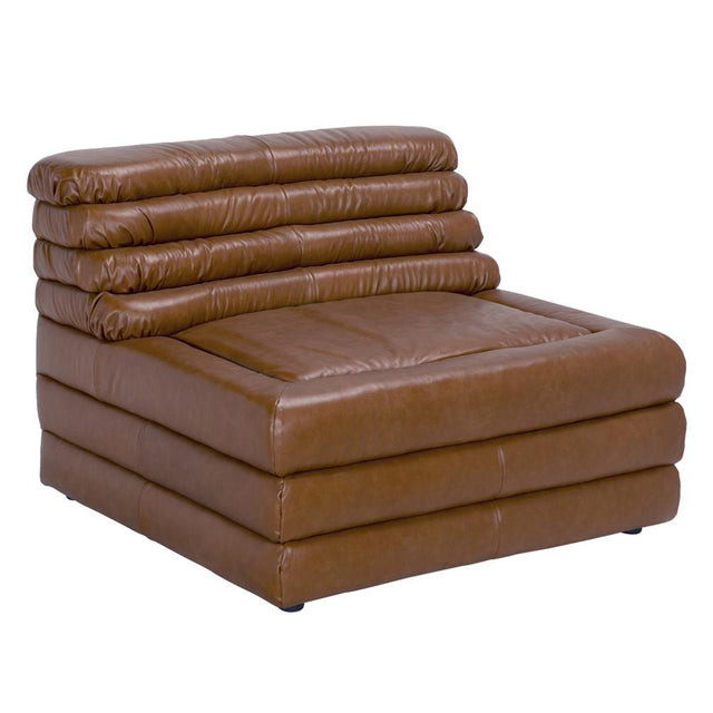 NOIR Bandera Sofa 1A Roche Tan Leather