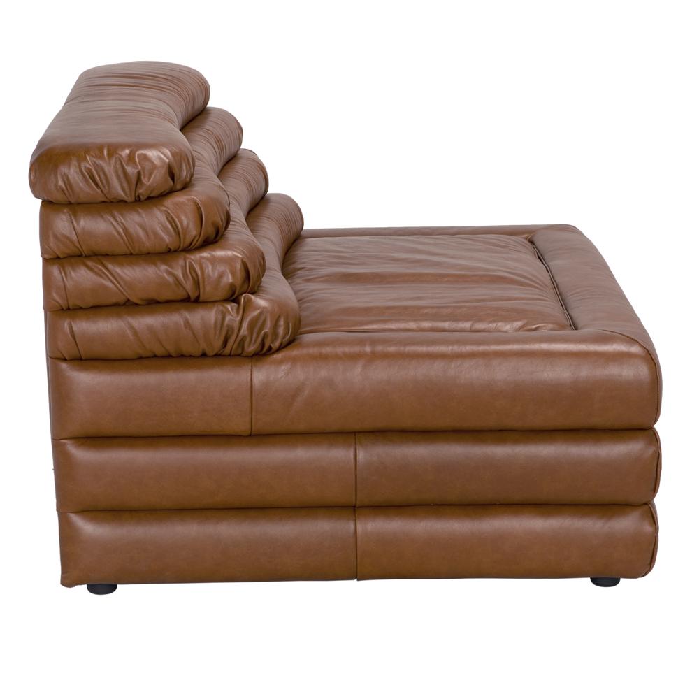 NOIR Bandera Sofa 1A Roche Tan Leather