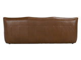 NOIR Mcclain 3 Seater Roche Tan Leather