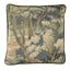Schumacher Vert & Eucalyptus 16" x 16" Flemish Tapestry Pillow