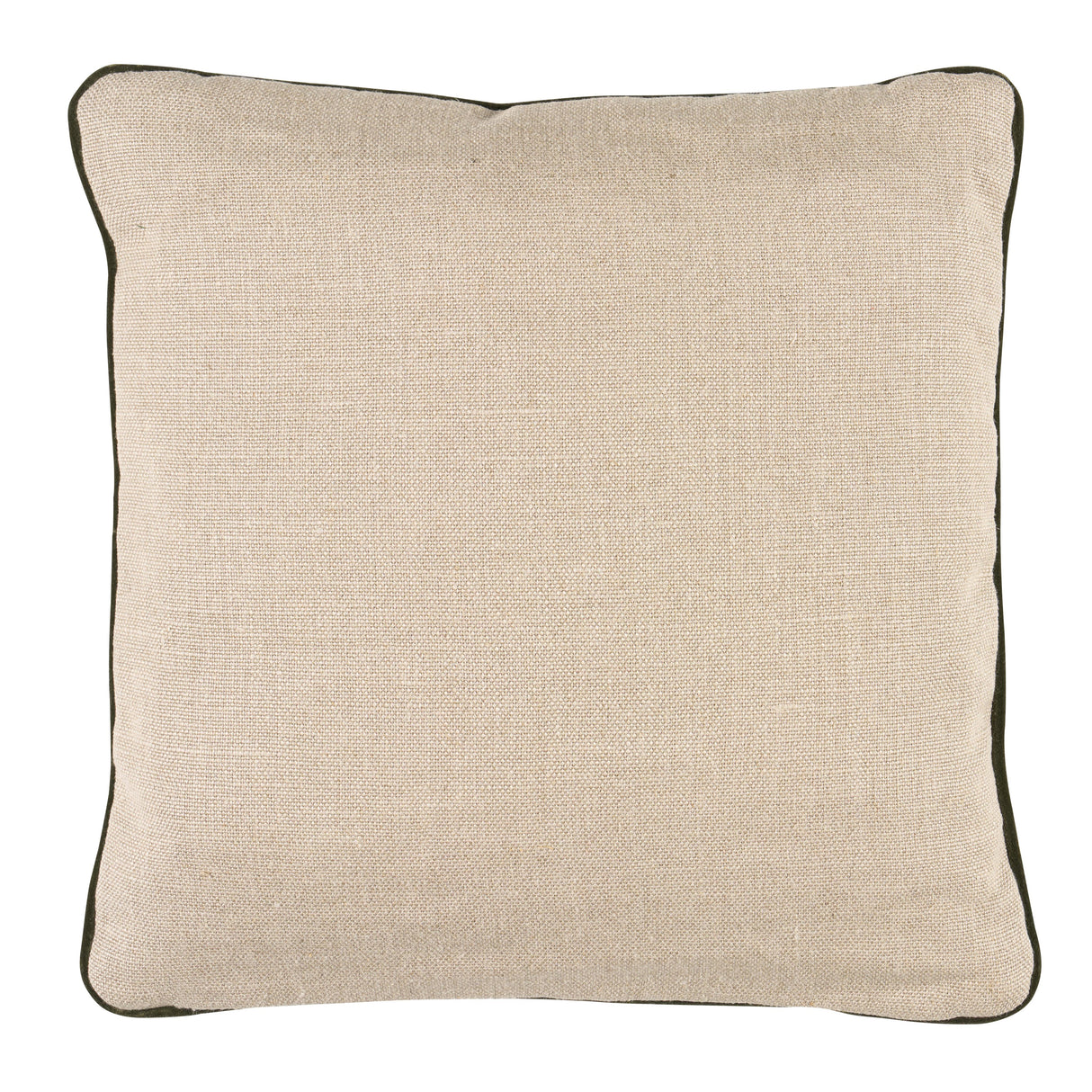 Schumacher Vert & Eucalyptus 16" x 16" Flemish Tapestry Pillow