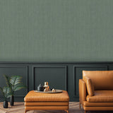 Veer Decor Allure Texture Dark Moss Wallpaper