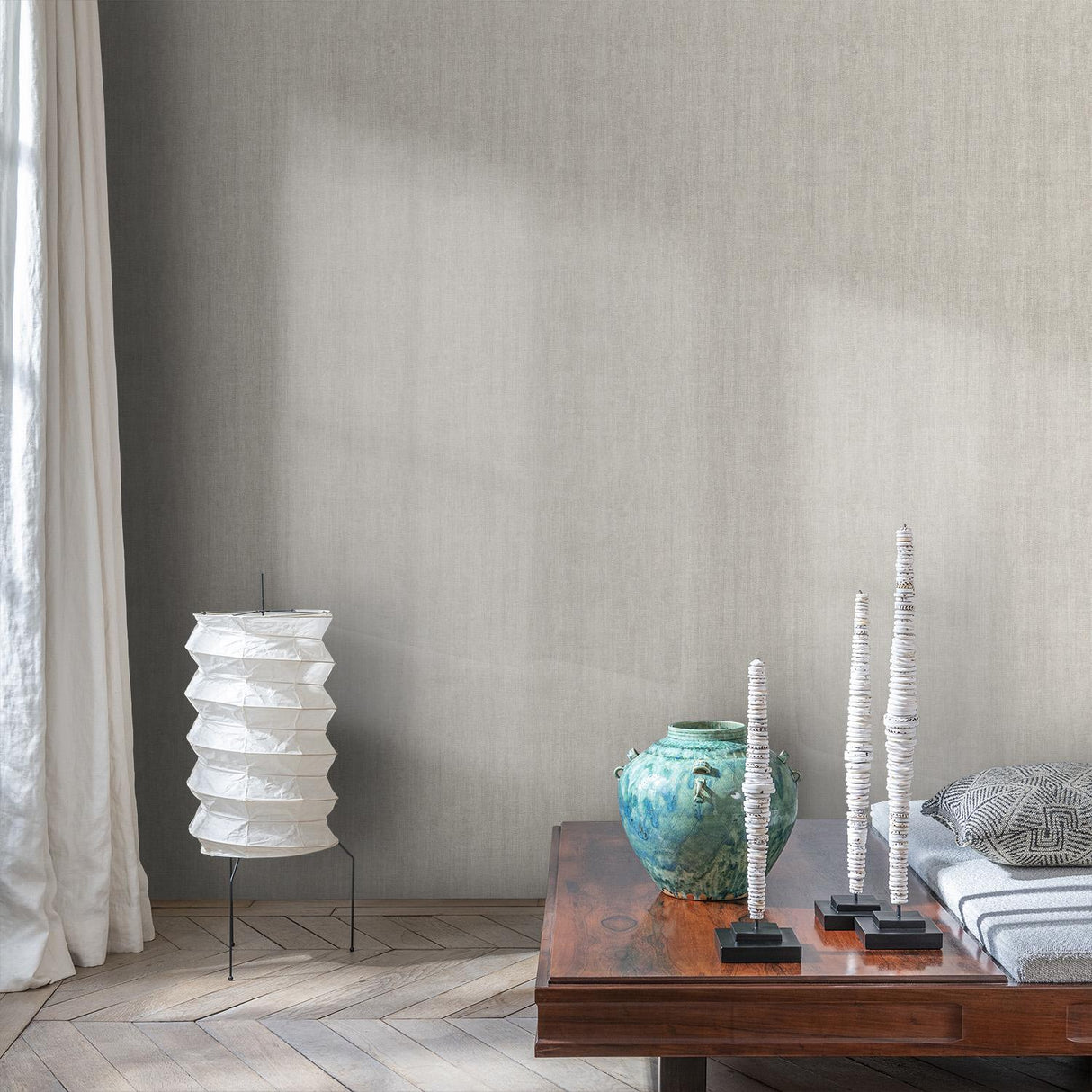 Veer Decor Allure Texture Taupe Wallpaper