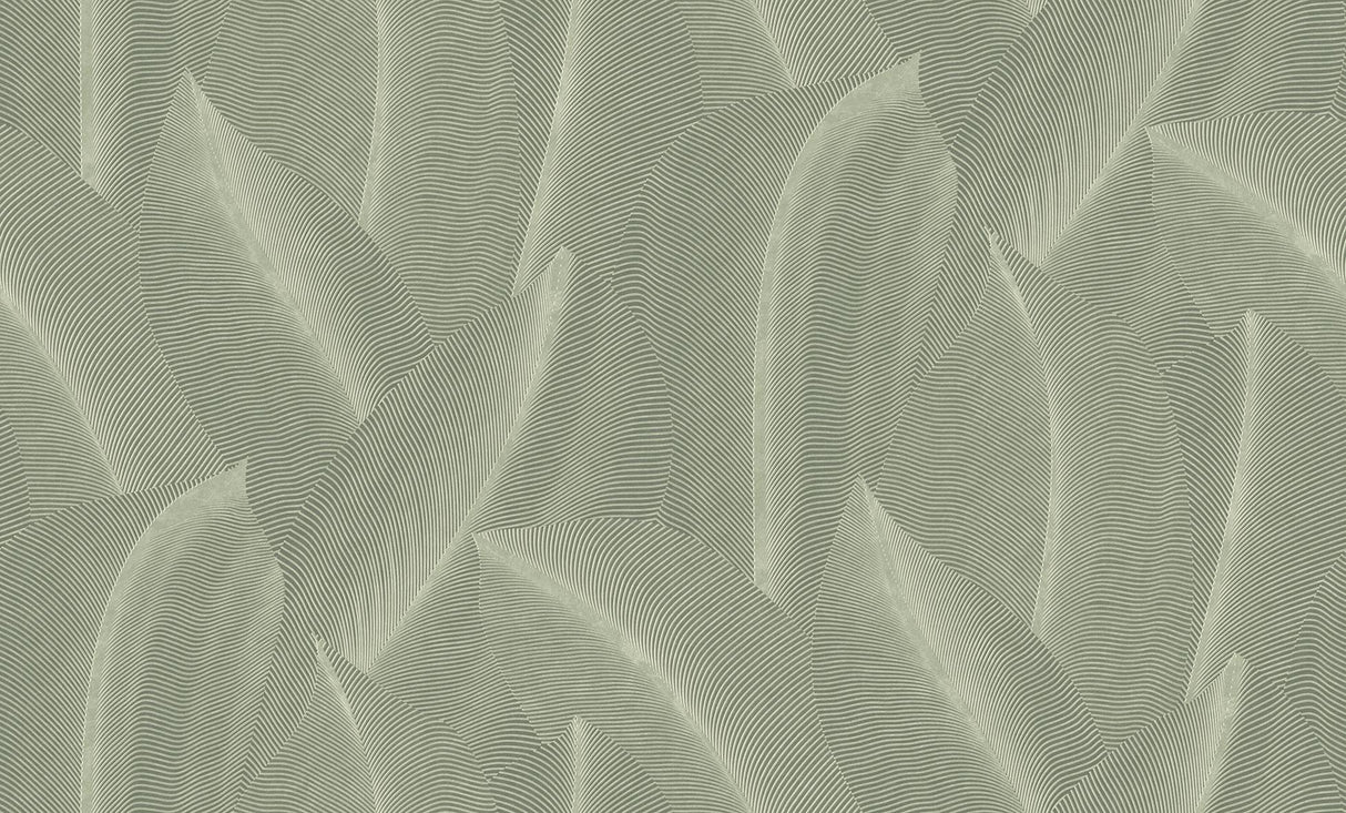 Veer Decor Allure Leaf Moss Wallpaper