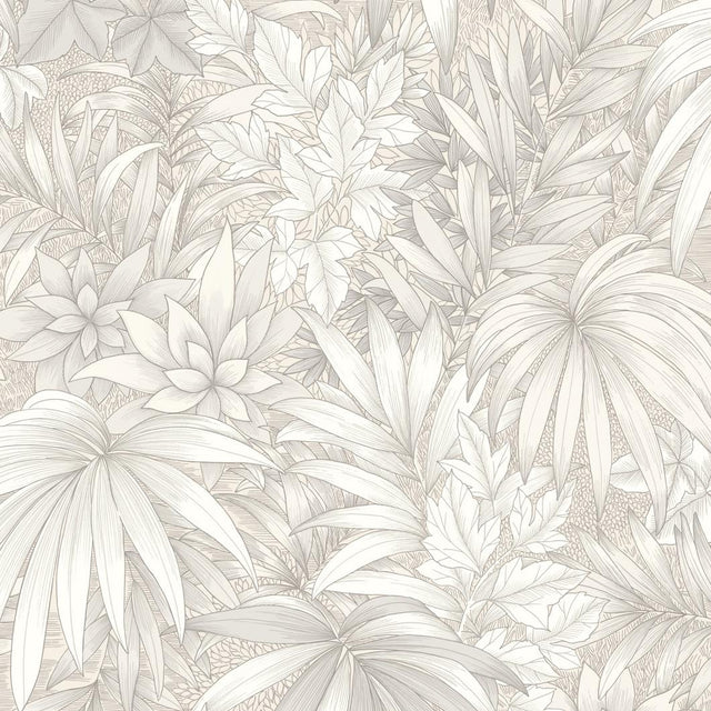 Veer Decor Allure Jungle White Wallpaper