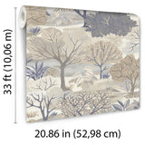 Veer Decor Allure Forest Beige Wallpaper