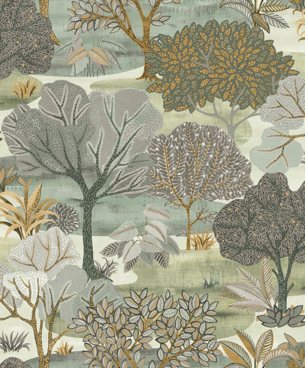 Veer Decor Allure Forest Moss Wallpaper