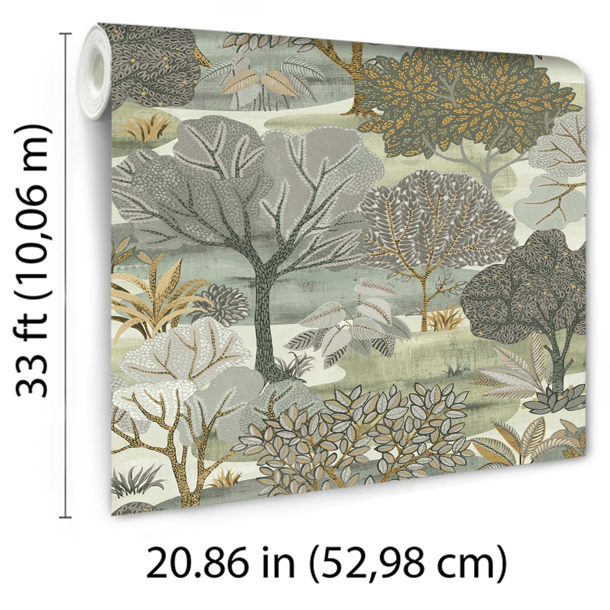 Veer Decor Allure Forest Moss Wallpaper
