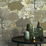Veer Decor Allure Forest Moss Wallpaper