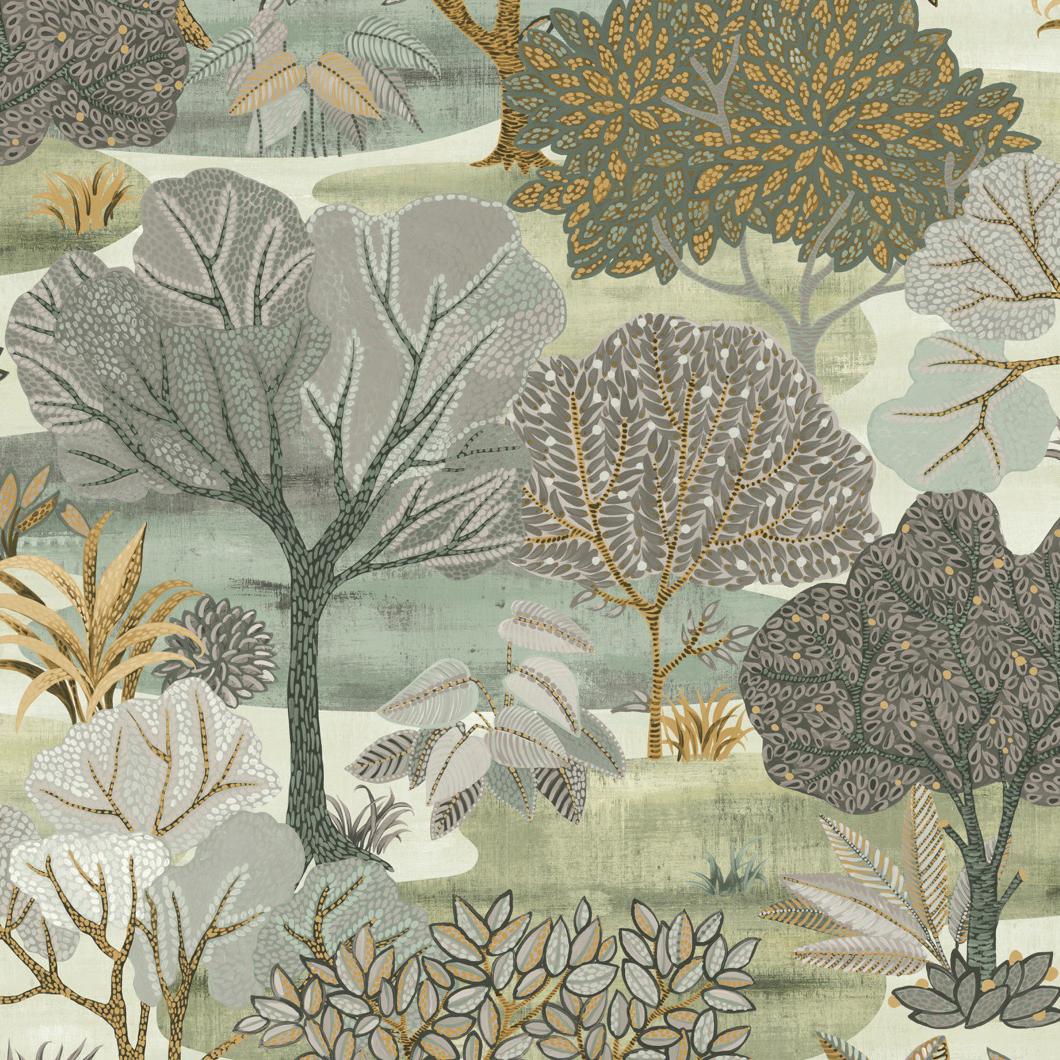 Veer Decor Allure Forest Moss Wallpaper