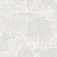 Veer Decor Willow Whisper White Wallpaper
