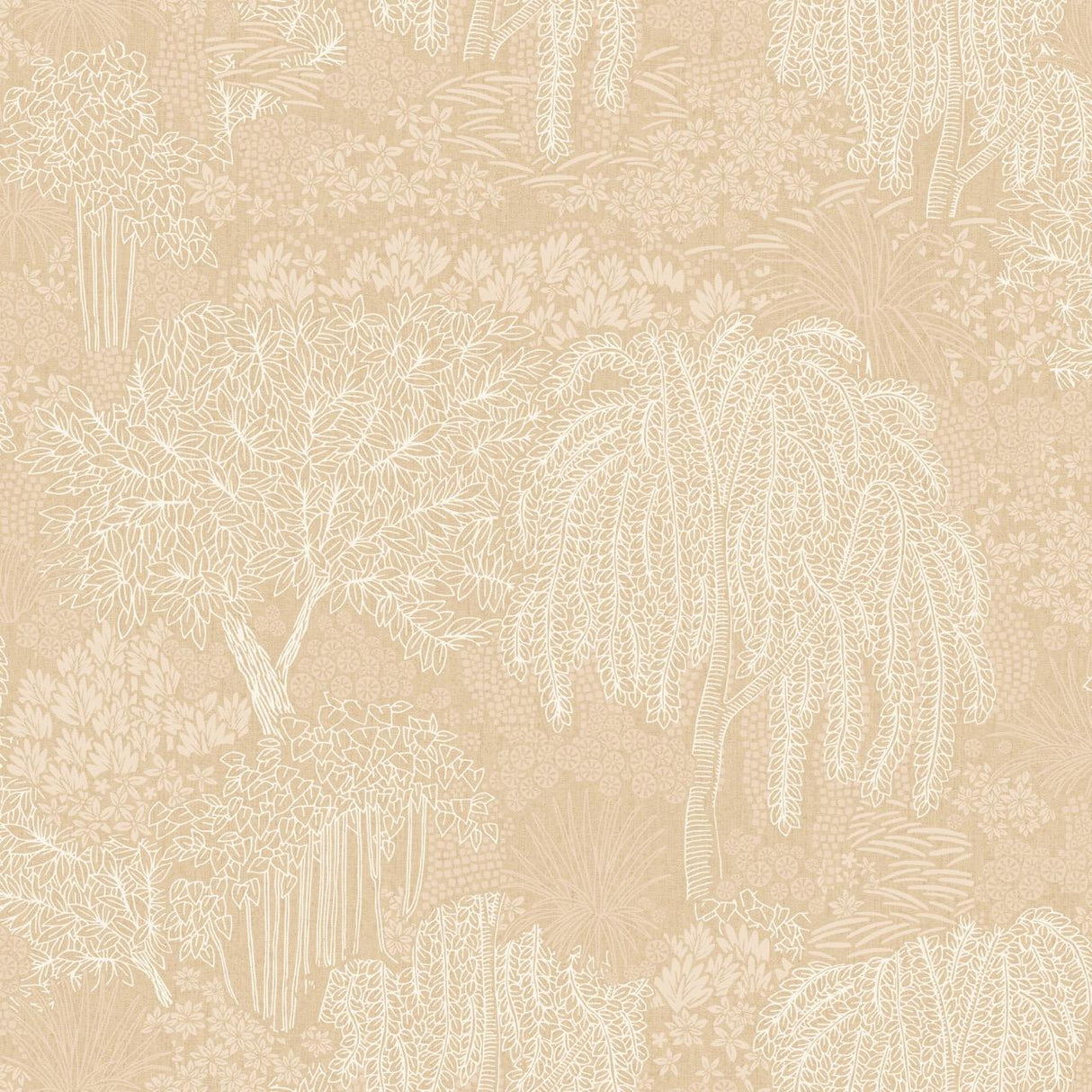 Veer Decor Willow Whisper Beige Wallpaper